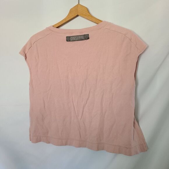 Gymshark Box Utility Tee in Pink Salt size M - Picture 2 of 7